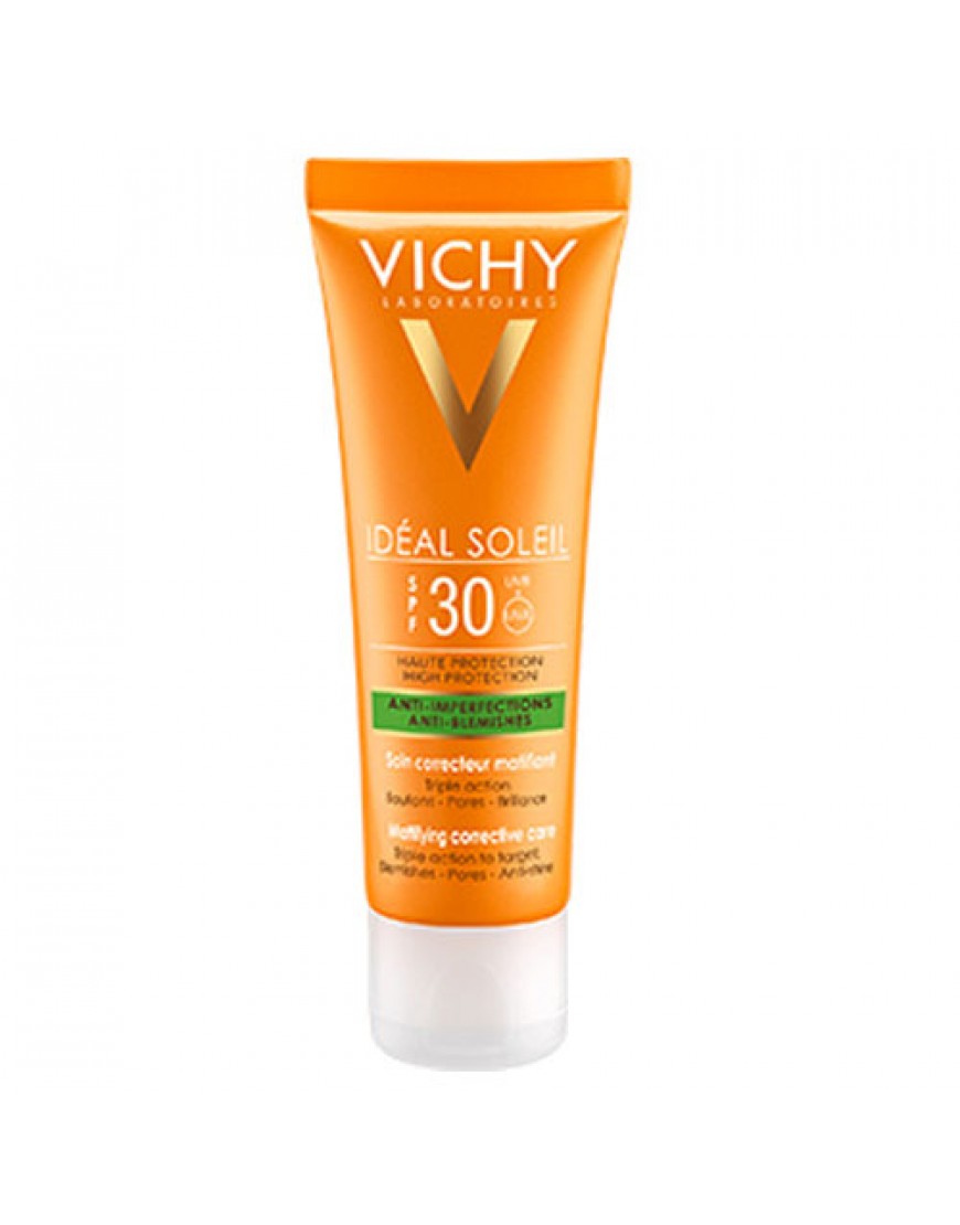 Vichy Crema Solare Viso  Anti Acne Spf 30 50ml